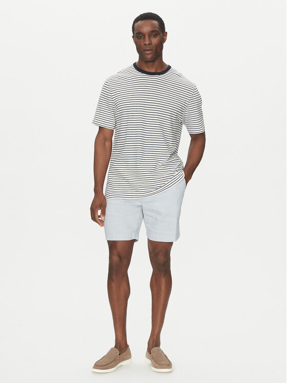 BOSS BOSS T-Shirt 50537498 Granatowy Regular Fit