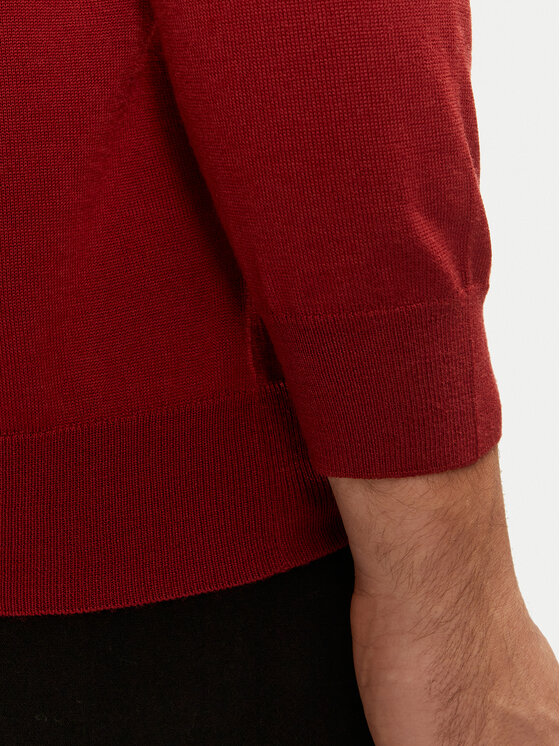 BOSS Boss Пуловер Baram-L 50476363 Червен Regular Fit