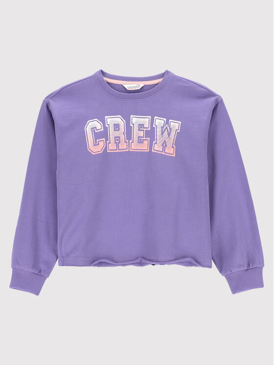 Coccodrillo Coccodrillo Μπλούζα ZC2132102EVG Μωβ Relaxed Fit