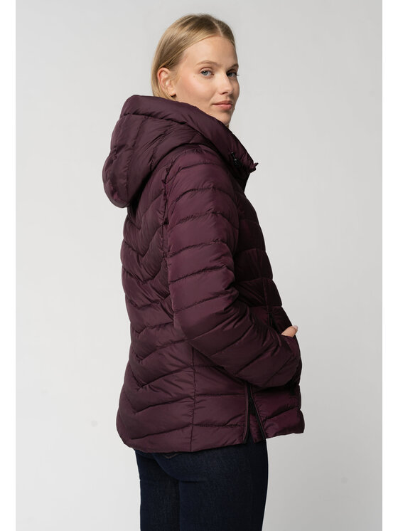 Volcano Volcano Kurtka zimowa J-NORDIC Fioletowy Regular Fit