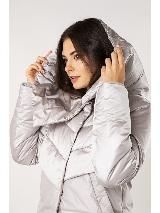 QUIOSQUE QUIOSQUE Dámská bunda Quiosque 9RS007200 Šedá Regular Fit