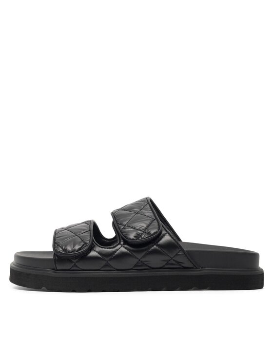 DeeZee DeeZee Klapki H86009-6A Czarny