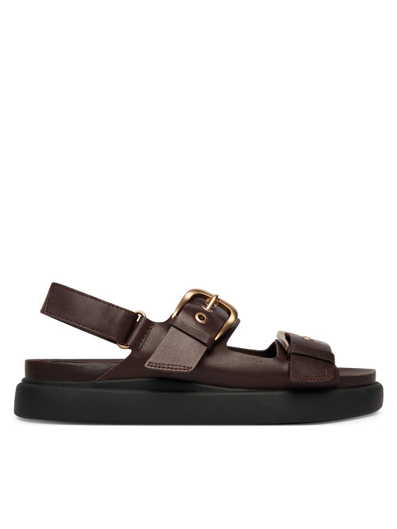 Clarks Sandały Aristella Bay 26185806 Brązowy