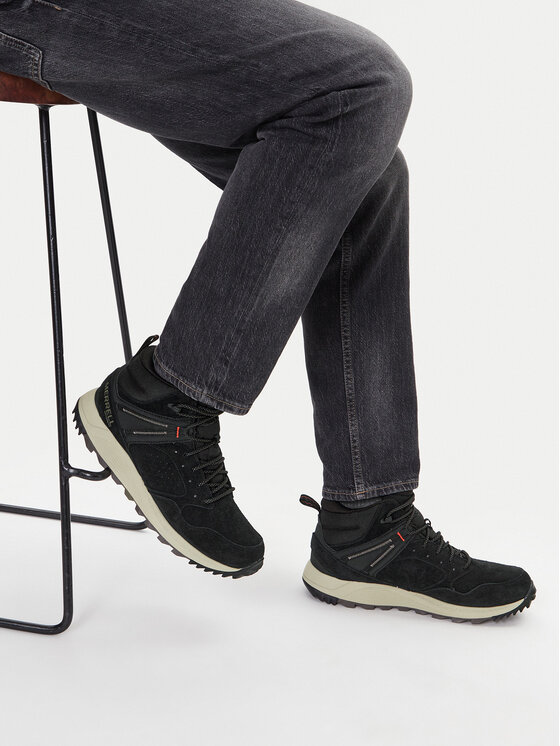 Merrell Merrell Ορειβατικά παπούτσια Wildwood Mid Ltr Wp J068027 Μαύρο