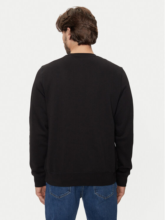 Tommy Hilfiger Tommy Hilfiger Μπλούζα MW0MW35524 Μαύρο Regular Fit