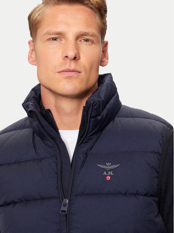 Aeronautica Militare Aeronautica Militare Жилет 242AB2185CT3375 Cиній Regular Fit