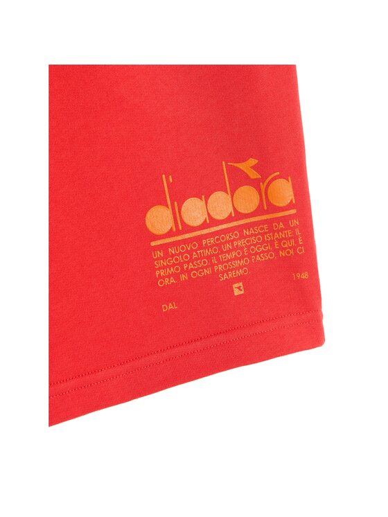 Diadora Diadora Szorty MANIFESTO Czerwony Regular Fit