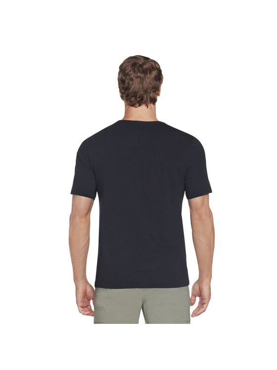 Skechers Skechers T-Shirt TS26-BLK Czarny Regular Fit