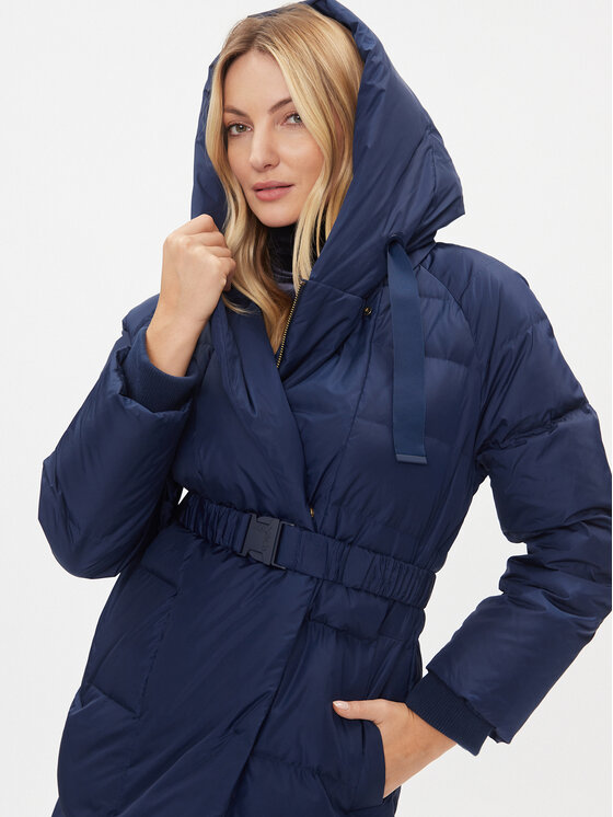 MAX&Co. MAX&Co. Pehelykabát Nibbio 74940323 Sötétkék Regular Fit