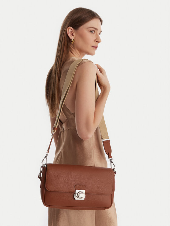 Coccinelle Coccinelle Handtasche U4K Coccinelle C-Me Lock E1 U4K 12 01 02 Braun