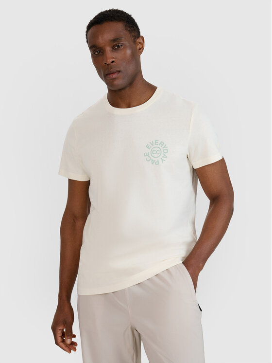 4F 4F T-Shirt A NEW ROAD AHEAD Biały Regular Fit