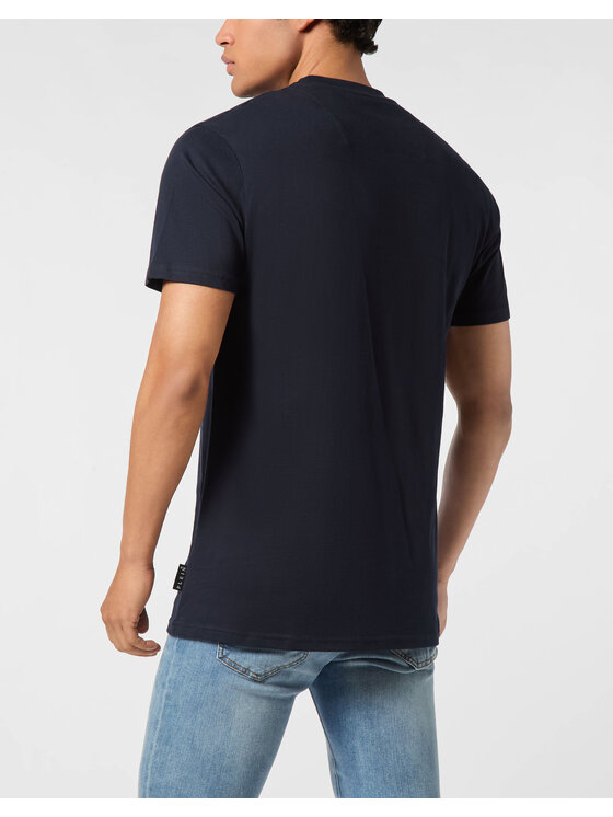 PHILIPP PLEIN PHILIPP PLEIN T-shirt 26261 Blu scuro Regular Fit