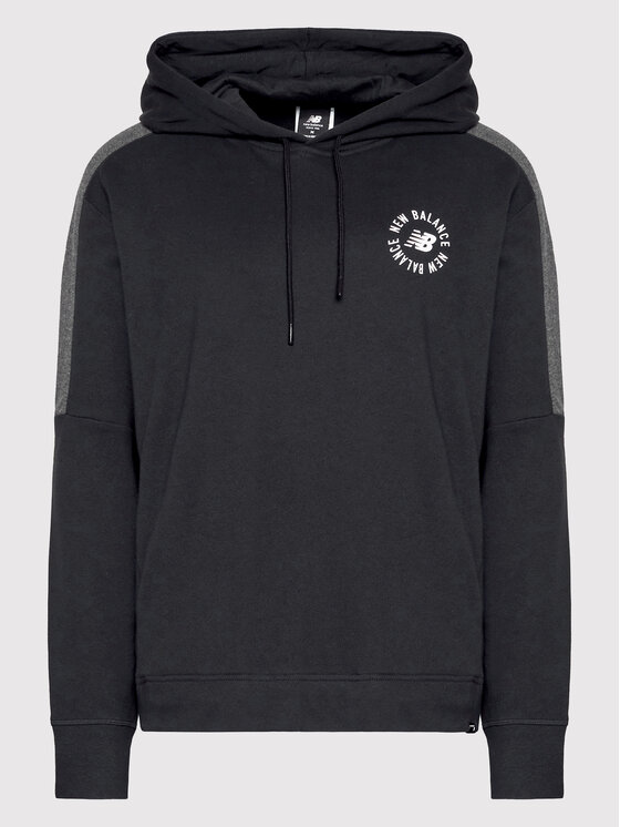 New Balance New Balance Суитшърт Seasonal MT21900 Черен Relaxed Fit