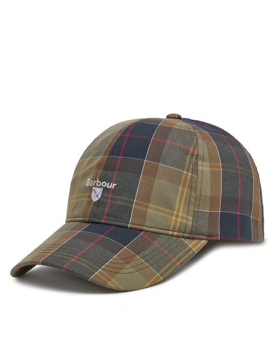 Barbour Barbour Czapka z daszkiem Tartan MHA0617TN11 Zielony