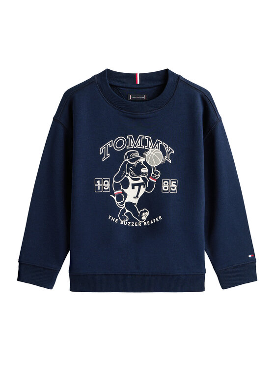 Tommy Hilfiger Tommy Hilfiger Pulóver KB0KB10314 Sötétkék Regular Fit