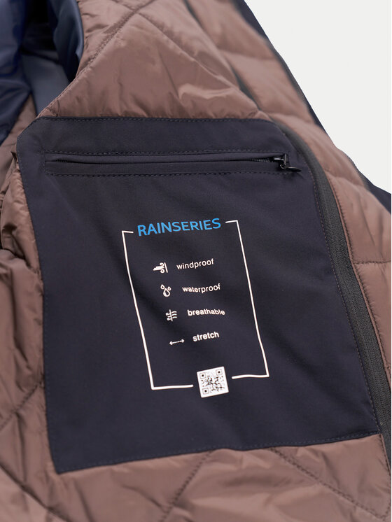 Bugatti Bugatti Demisezoninis paltas 674128 69081 Tamsiai mėlyna Regular Fit