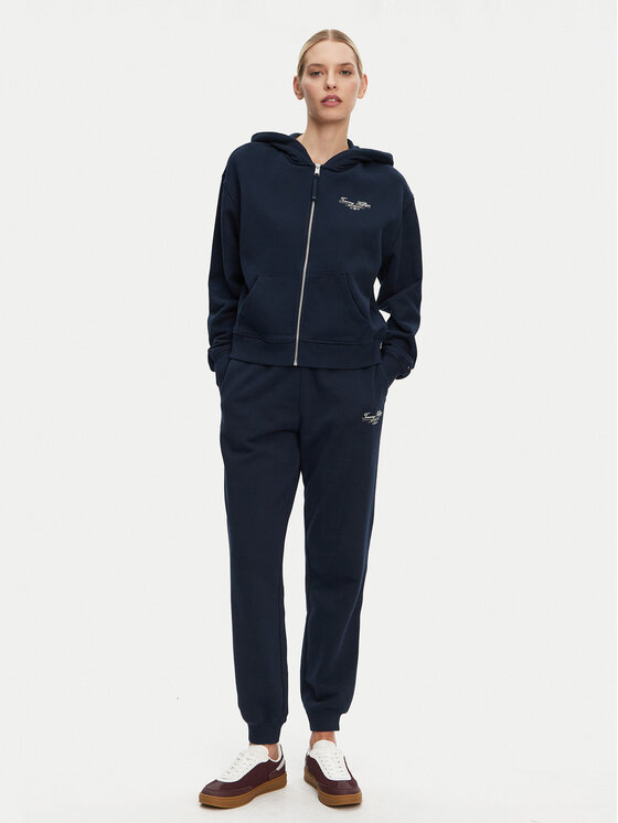 Tommy Hilfiger Tommy Hilfiger Sweatshirt WW0WW44632 Dunkelblau Regular Fit