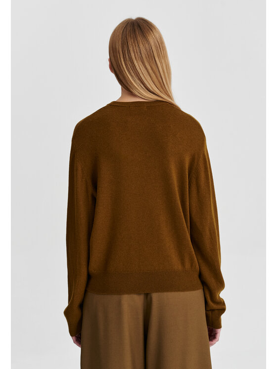 TATUUM TATUUM Sweter MARO Khaki Classic Fit
