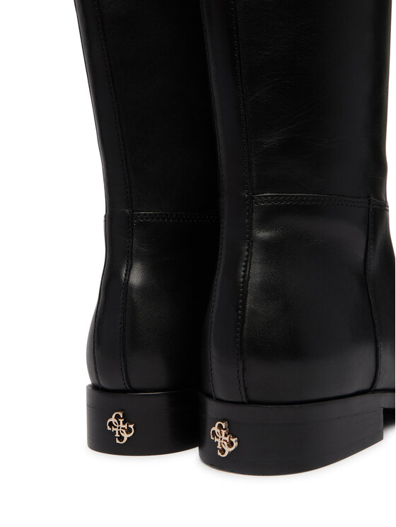 Guess Guess Kozaki FLFNAU LEA11 Czarny