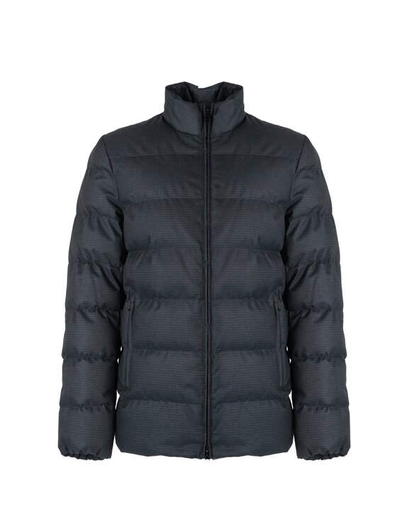 Geox Geox Μπουφάν μεταβατικό M2628Q T2956 Μαύρο Regular Fit