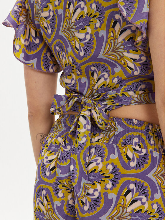 Iconique Iconique Blúzka Ramona IC24-099 Farebná Slim Fit