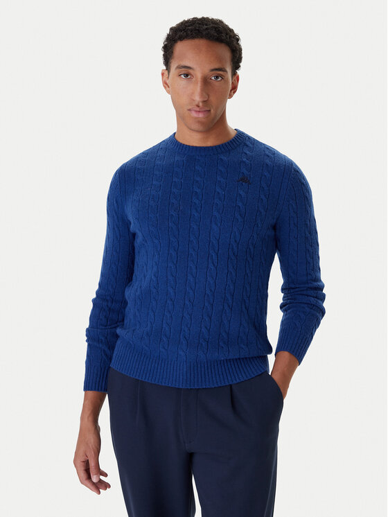 Robe di Kappa Robe di Kappa Svetr 63111DW Modrá Regular Fit