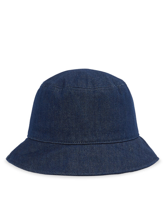 Tommy Hilfiger Tommy Hilfiger Šešir Elevated Chic Denim Bucket Hat AW0AW17133 Tamnoplava