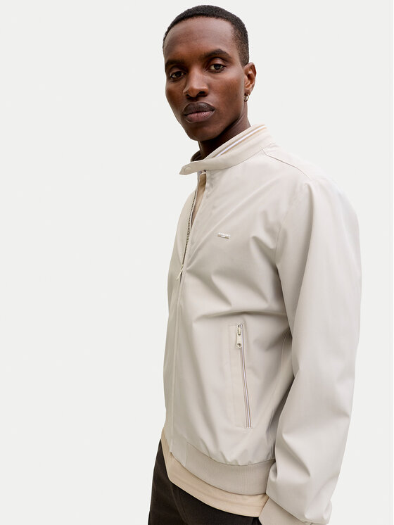 Jack & Jones Jack & Jones Bomber dzseki Blubard 12273393 Ekru Regular Fit