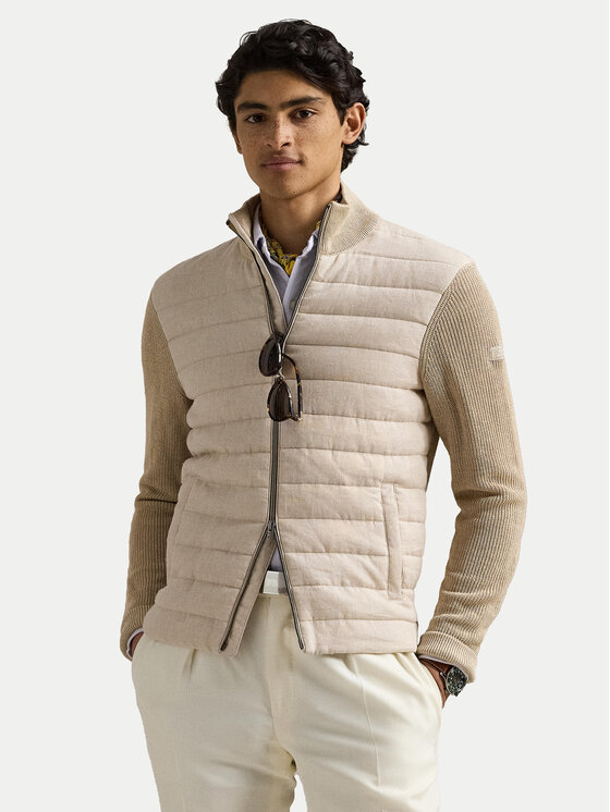 Pánská Mikina Polo Ralph Lauren, Velikost:L, Barva: Béžová, 710962276001