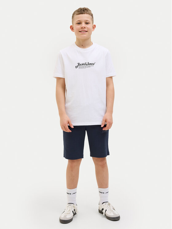 Jack & Jones Junior Jack & Jones Junior Szorty sportowe New Soft 12204818 Granatowy Slim Fit