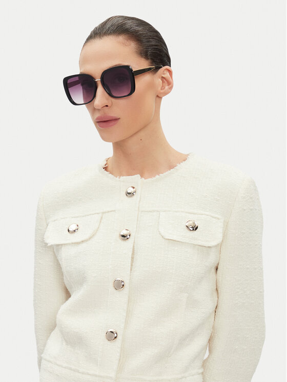 JENNY JENNY Okulary przeciwsłoneczne 4WF-025-SS25 Czarny