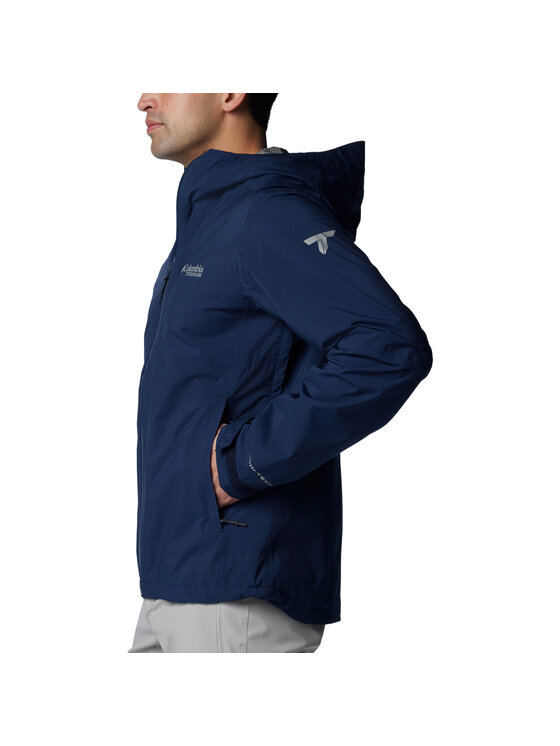 Columbia Columbia Giacca di transizione Columbia Omni-Tech Ampli-Dry II Shell Jacket Blu scuro Regular Fit