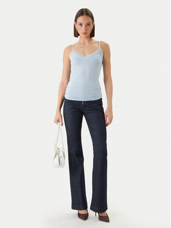 Morgan Morgan Top 192-BARBA.N Sinine Slim Fit