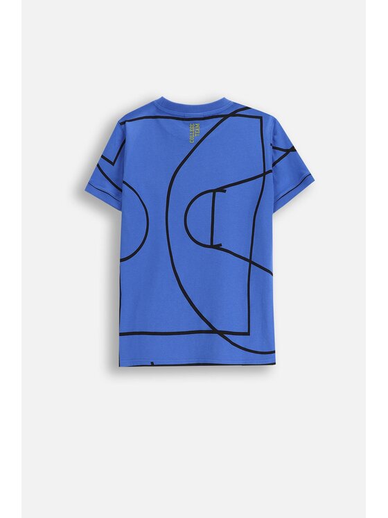 Coccodrillo Coccodrillo T-Shirt ZC5143202ABJ-032 Tmavomodrá Regular Fit