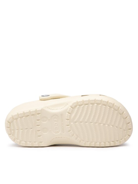 Crocs Crocs Klapki Classic 10001 Beżowy
