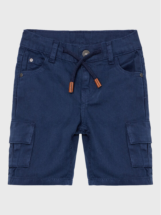 Zippy Zippy Kratke hlače iz tkanine ZKBAP0402 23005 Mornarsko modra Regular Fit