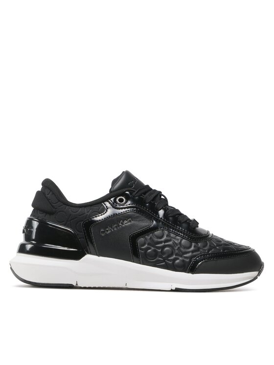 Sneakersy Calvin Klein, Rozmiar 41, Czarne, Flexi Runner Mono Mix HW0HW01375