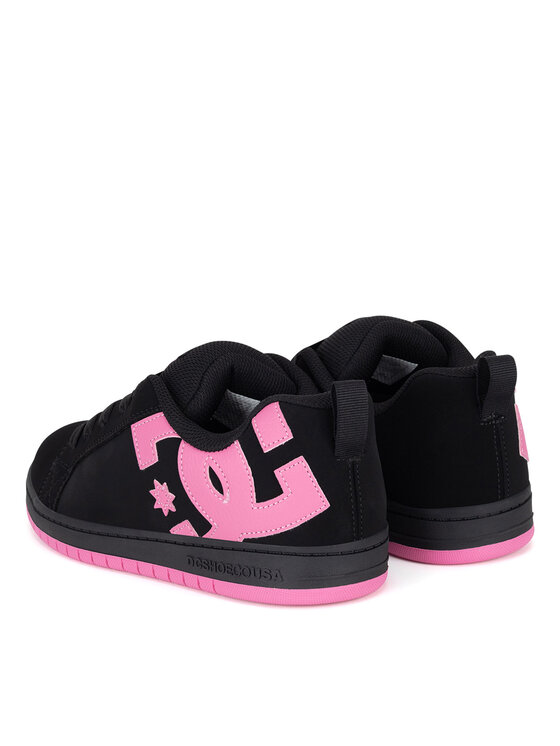 DC DC Sneakersy COURT GRAFFIK ADGS100091-BBP Czarny