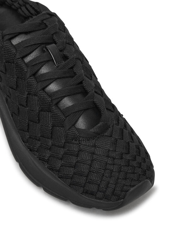 Tory Burch Tory Burch Laisvalaikio batai Good Luck Woven Trainer 159962 Juoda