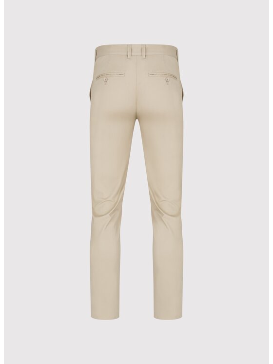Pako Lorente Pako Lorente Spodnie materiałowe P25SB-WX-001 Beżowy Classic Fit