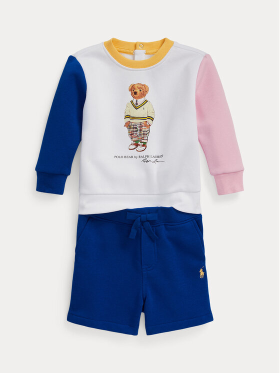 Polo Ralph Lauren Compleu trening 320902472001 Alb Regular Fit | Modivo.ro