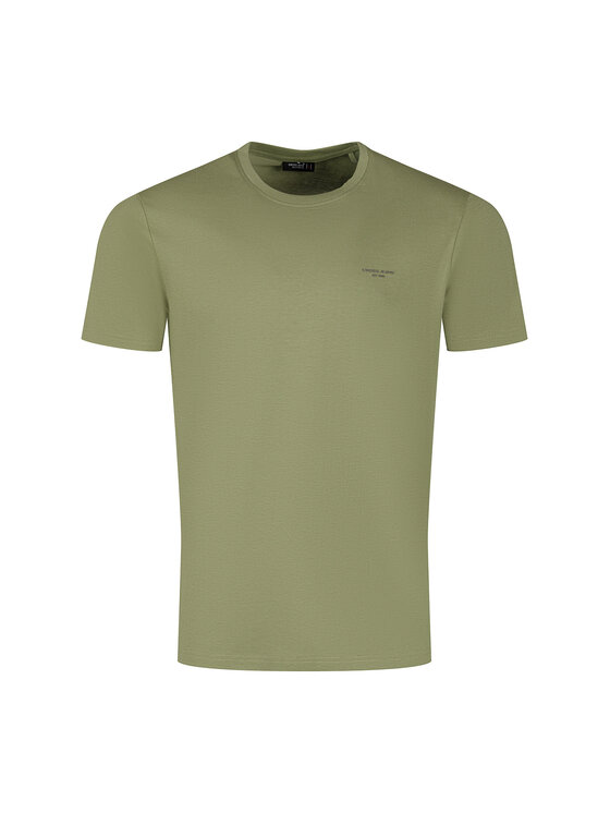 Cross Jeans Cross Jeans T-Shirt 16156-003 Khaki Regular Fit