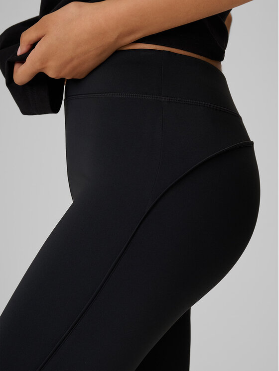 4F 4F Legginsy DRAGONFLY Czarny Slim Fit