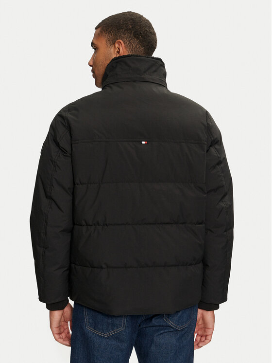 Tommy Hilfiger Tommy Hilfiger Télikabát Rockie MW0MW37125 Fekete Regular Fit