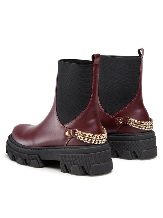 Rage Age Rage Age Stiefeletten RA-32-06-000423 Dunkelrot