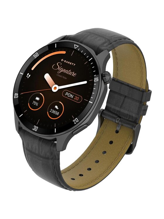 Garett Garett Zegarek 5904238485149-PAY-BLACK Czarny