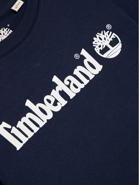 Timberland Timberland T-Shirt T25P22 S Granatowy Regular Fit