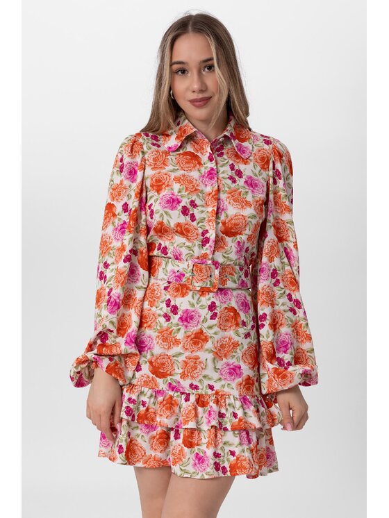 LAURELLA LAURELLA Každodenní šaty 4UL019 Barevná Regular Fit