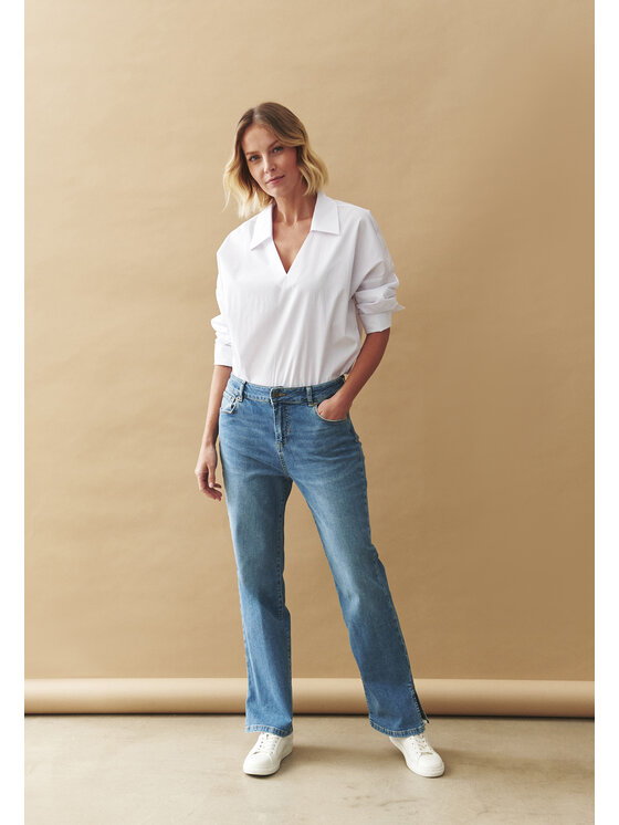 TATUUM TATUUM Jeansy LASSI Modrá Straight Fit