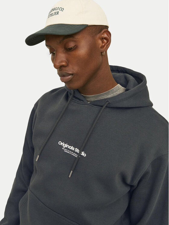 Jack&Jones Jack&Jones Суитшърт Vesterbro 12241687 Сив Relaxed Fit